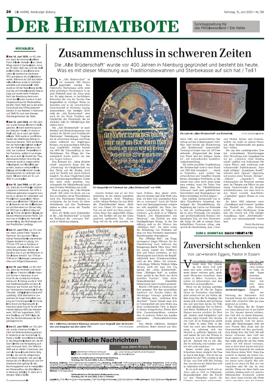 Heimatbote vom 15.6.2024